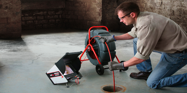 Plumbing camera inspection